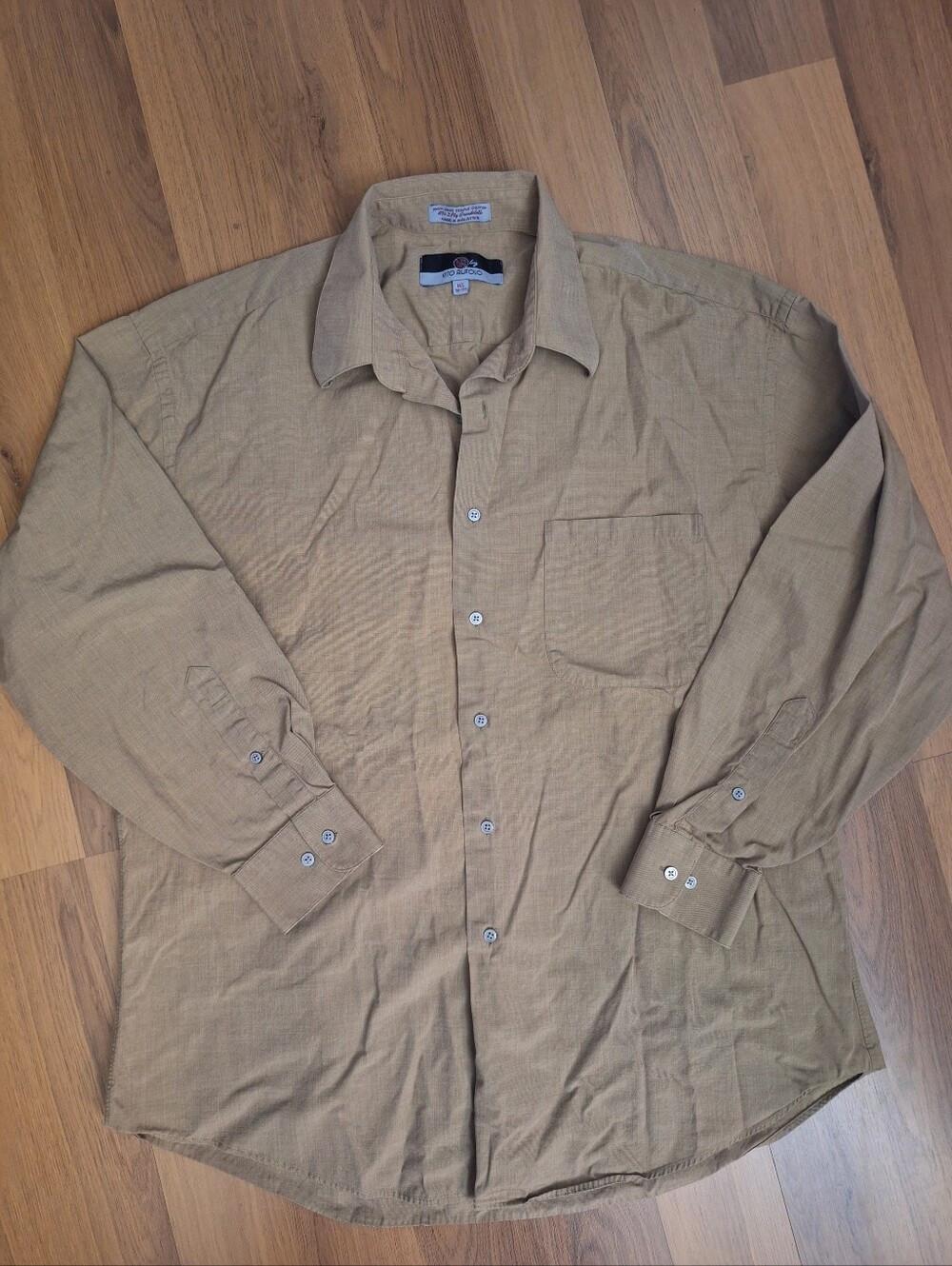 Vintage Vito Rufolo Button Down Men's Dress Shirt